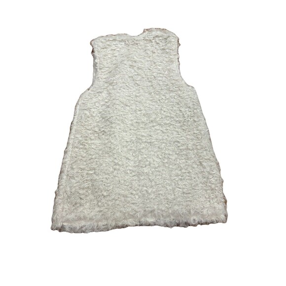 AS by DF Faux Fur Vest golden hour fur vest with pockets cream white size s new - Picture 7 of 7